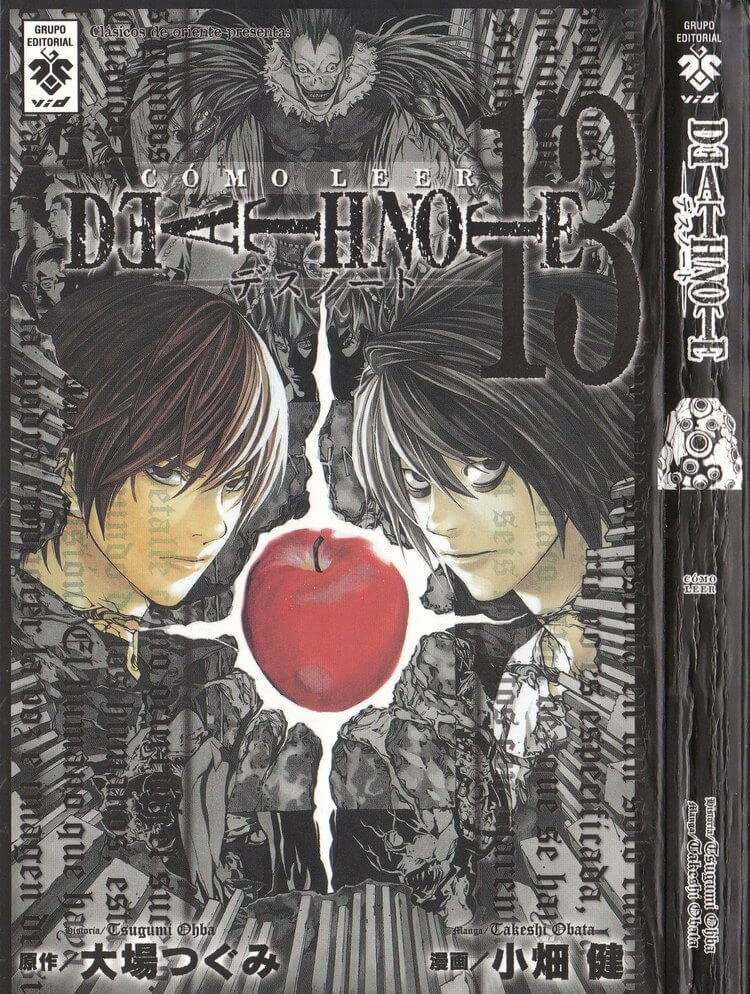 Descargar manga de Death Note en PDF por Mega y Mediafire manga completo en español 